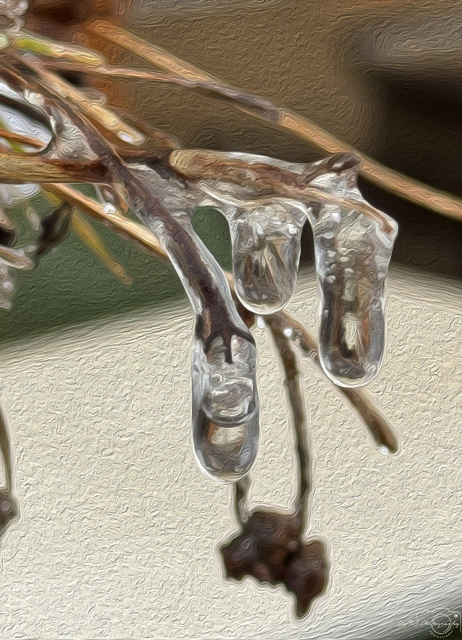 Frozen water drop_V003_oil painting - Superbpictures