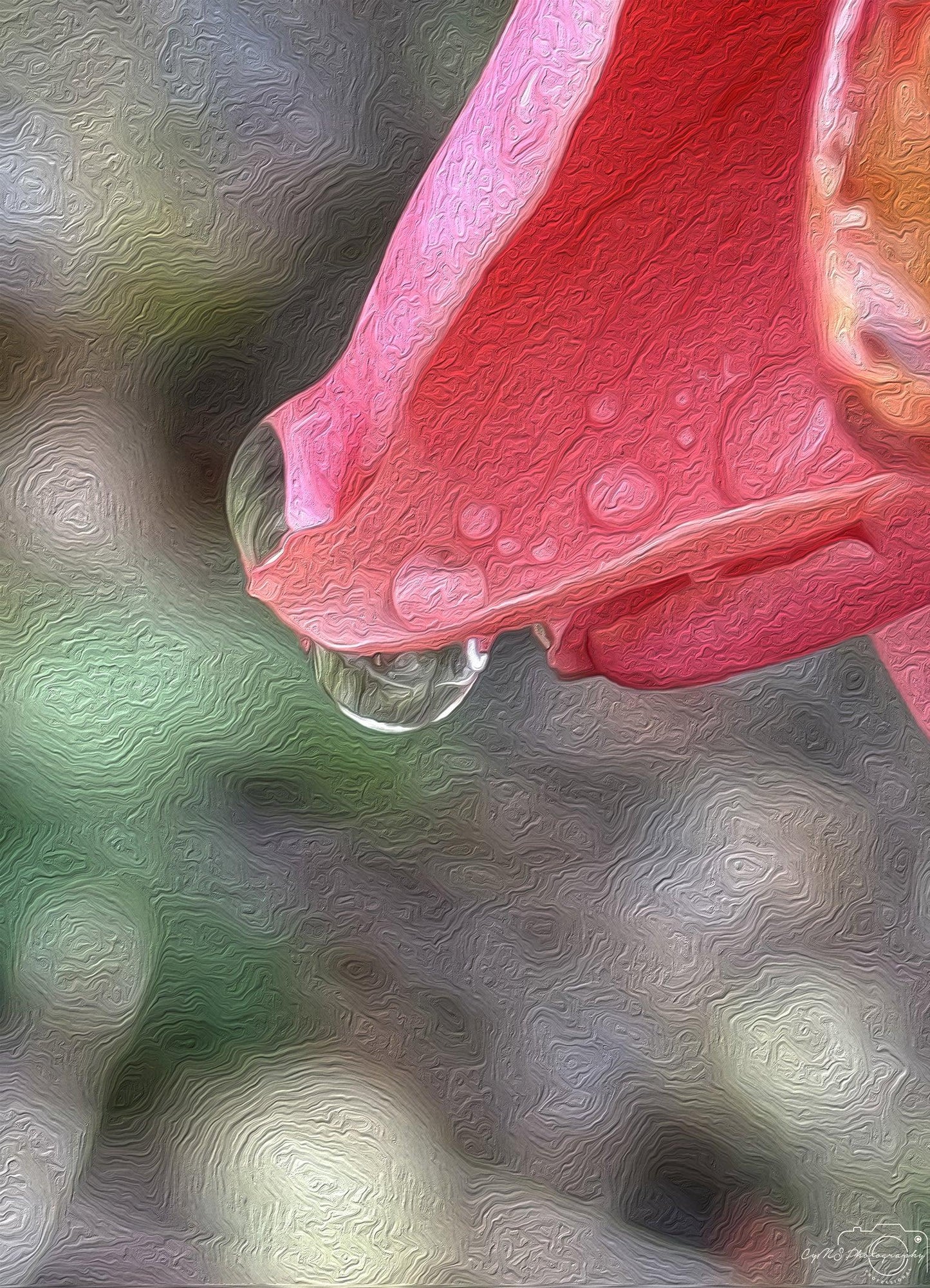 Beautiful water drop_V023_oil painting - Superbpictures